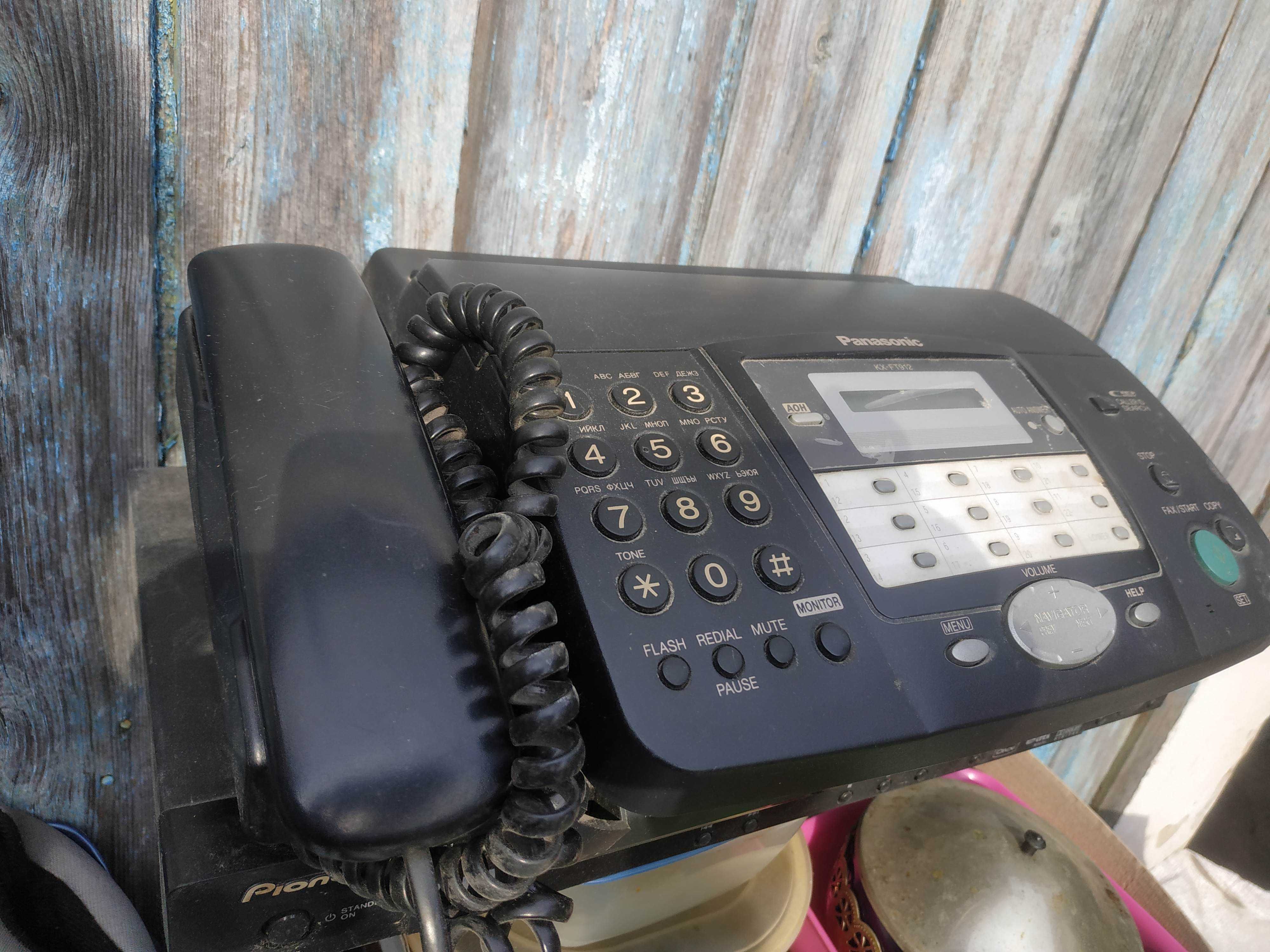 Телефон - факс KX-FT912UA и сканер MG2440