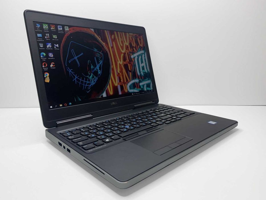 Dell Precision 7520, Core i7-6820HQ, 16Gb, 256Gb+1Tb, NVIDIA 4Gb, FHD