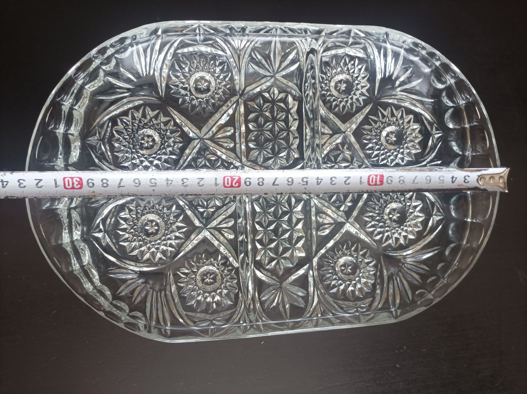 Ладья,ваза,фруктовница,менажница, хрусталь