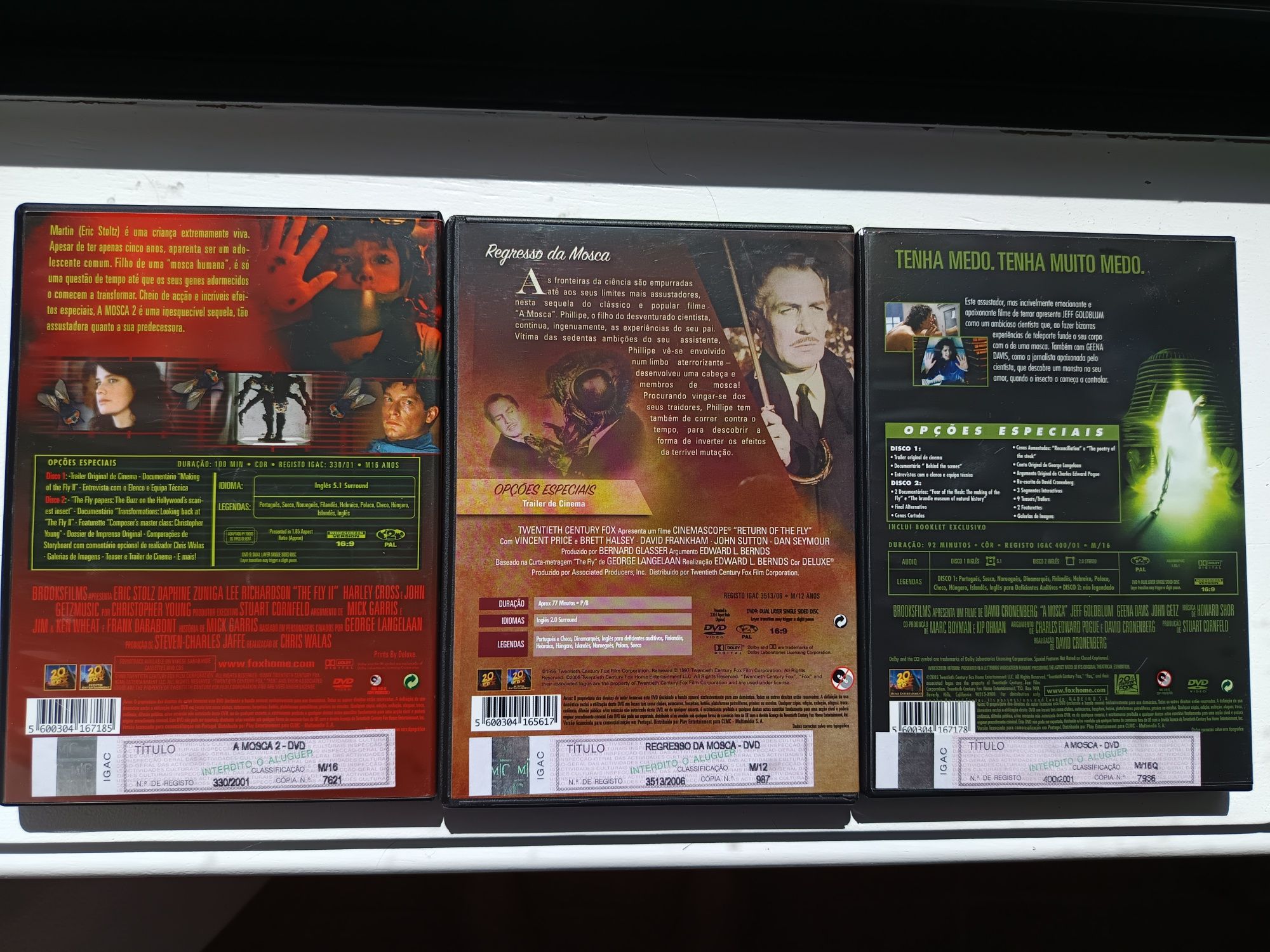 DVD edição especial colecionador a mosca