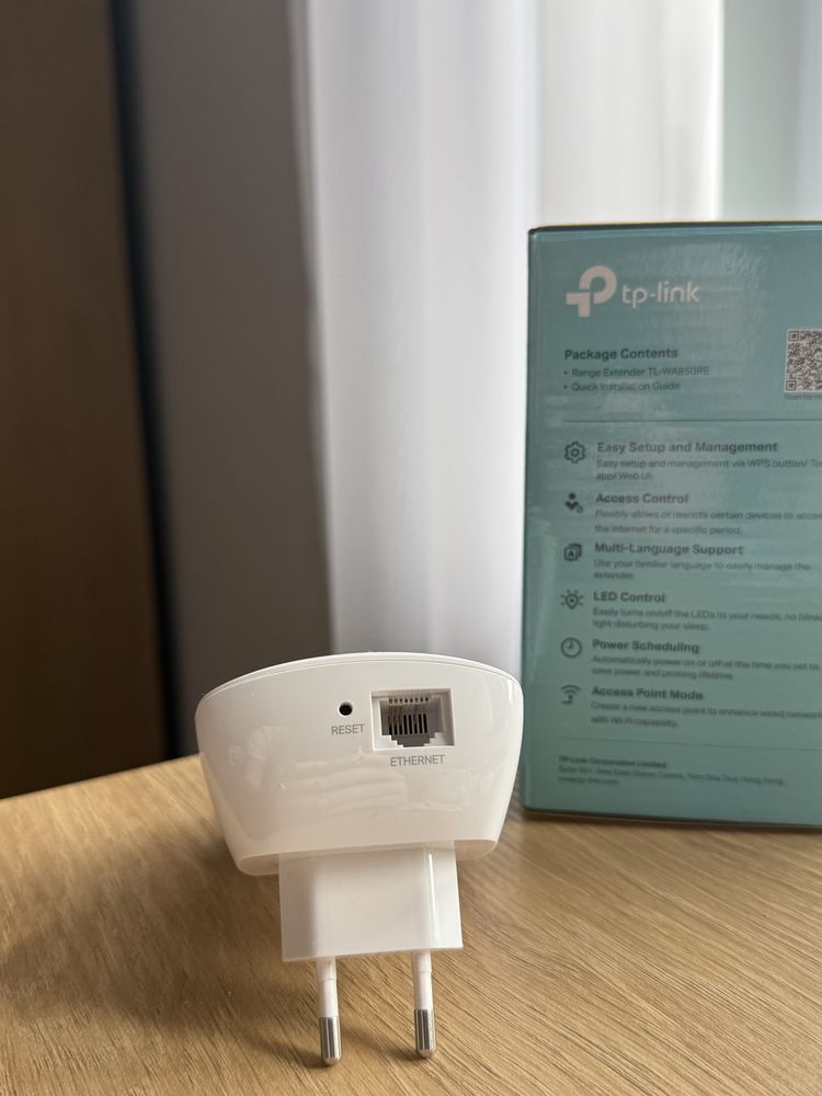 Wzmacniacz sygnału WiFi TP-Link TL-WA850RE (2.4 Ghz/802.11n/300 Mbps)