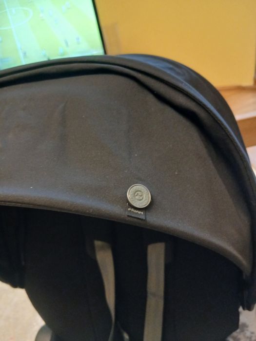 Nowa tapicerka sopia black cybex priam 4