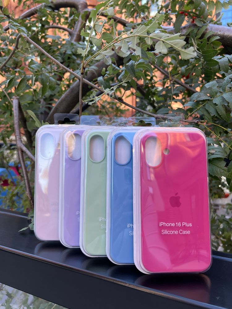 Silikonowe Etui Iphone 16 Plus w roznych kolorach