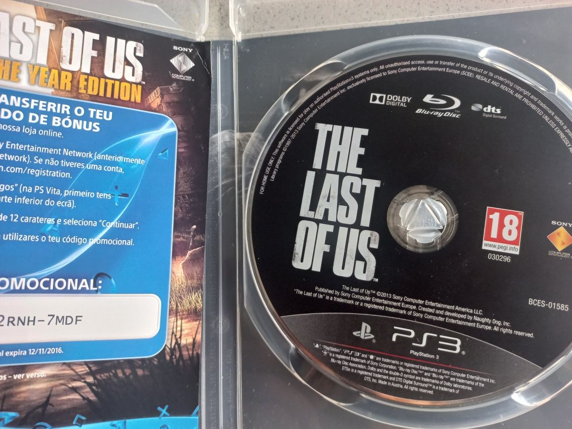 Jogo Ps3 The Last of Us em Português