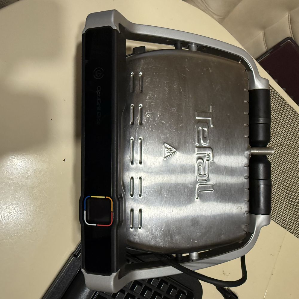 Гриль Tefal OptiGrill Elite + пластини для бельгійських вафель