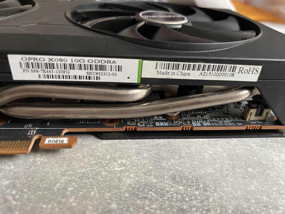 Karta graficzna SAPPHIRE GPRO X080 10GB GDDR6 bulk
