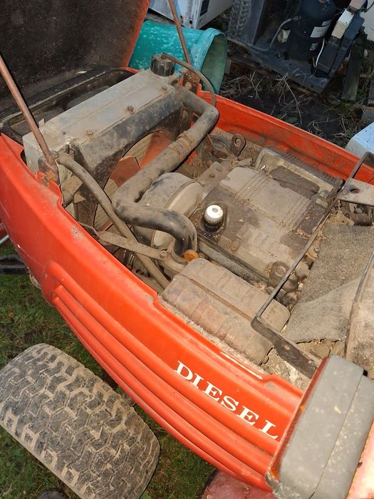 Traktorek hako komunalny