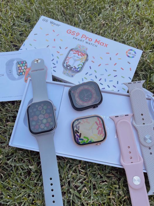 Смарт-годинник Smart Watch GS 9 Pro Max 45 mm Amoled дисплей