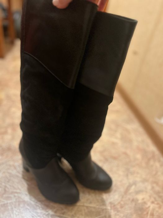 Гапоги на каблуке