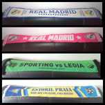 Cachecóis Benfica, Belenenses, Sporting, Porto, Carlsberg, Sagres