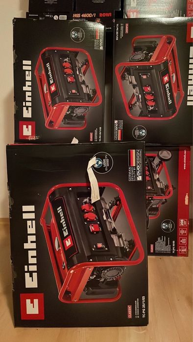 Генератор Einhell  2,4/3,5/6,5 квт бензин Доставка бесплатно