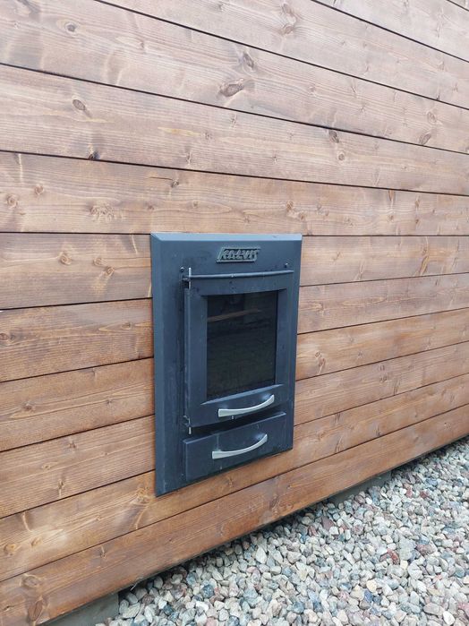 Sauna ogrodowa, domek 230x300 daszek. kompletna