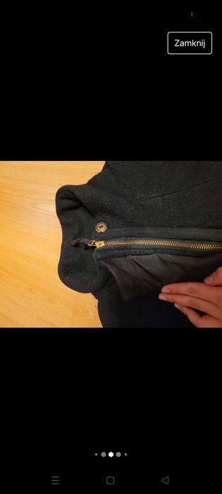 Płaszcz wełniany 40%