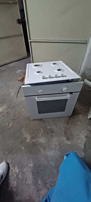 Placa e forno a gás