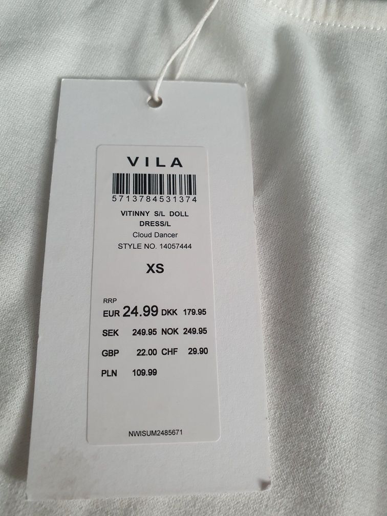Sukienka Vila roz xs