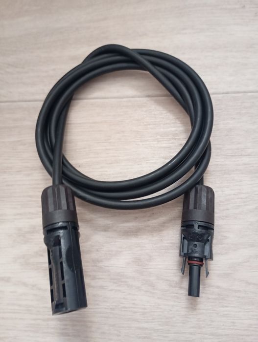 Перемычка 2 Метра 4 кв.мм MC4 Соединитель удлинитель солнечной панели