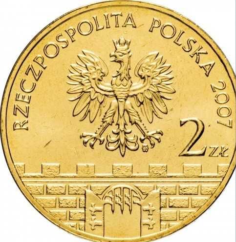 Продам монету  2 злотих, 2007 
150-та річниця - Конрада Коженевського.