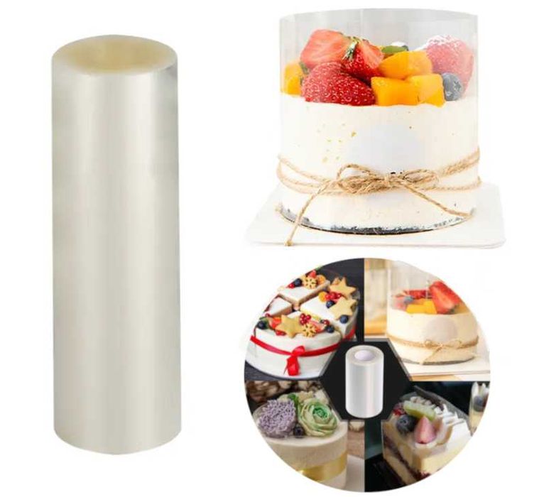 Folia rant owijka cukiernicza do tortów ciast 20 cm 10m