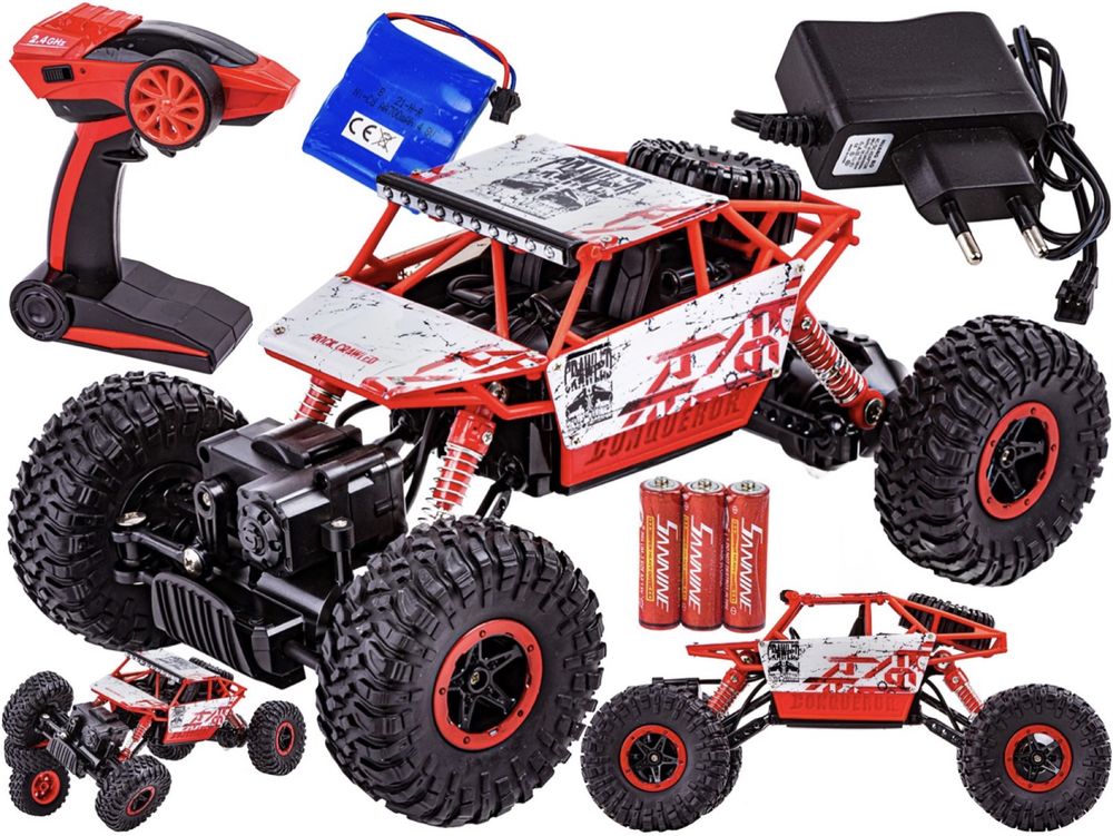 Samochód Rc ROCK CRAWLER 2.4GHz 1:18