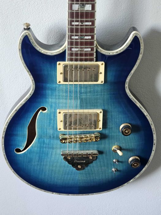 Gitara elektryczna Ibanez AR520HFM-LBB + twardy case + kabel