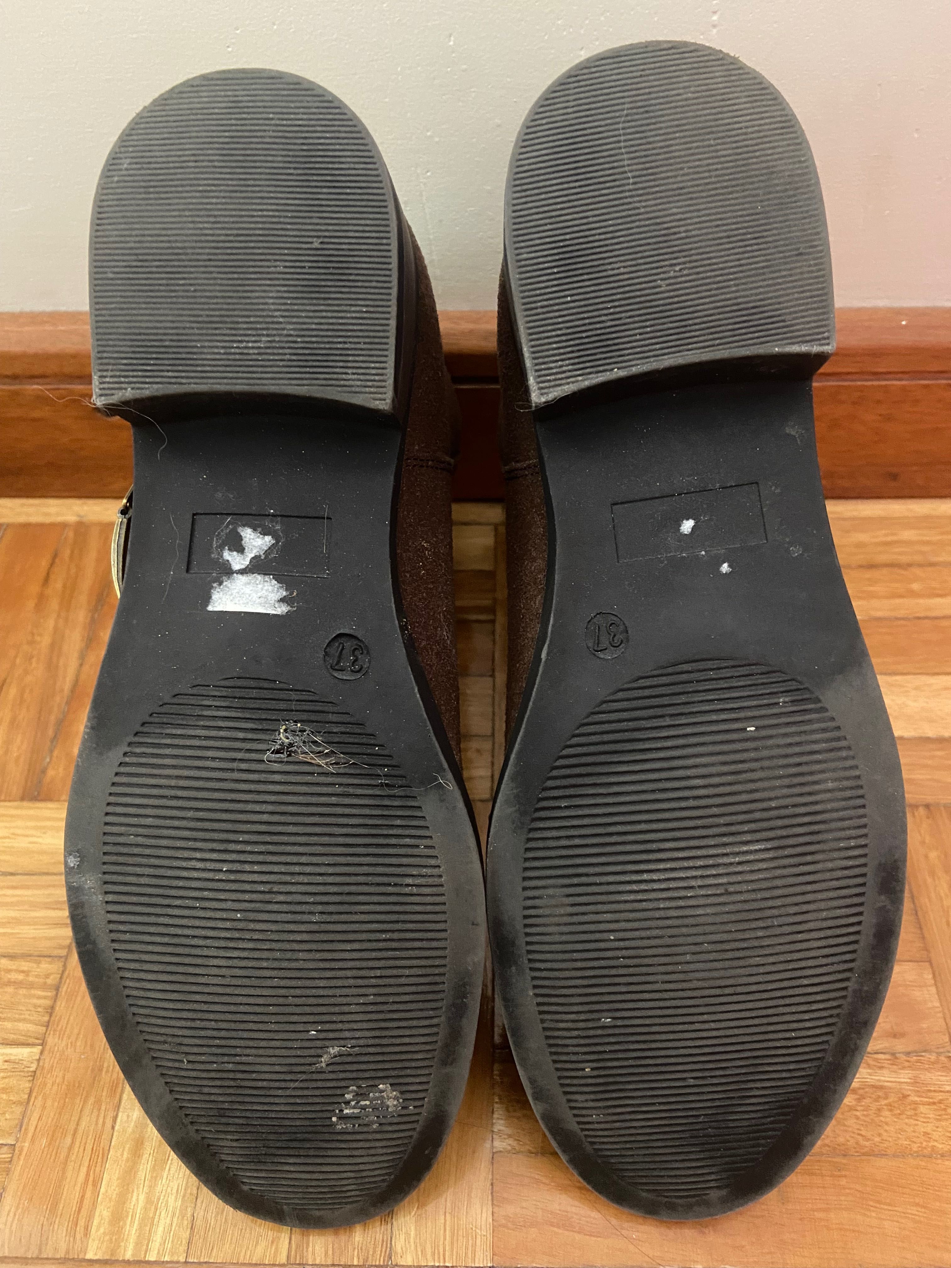 Botins castanhos