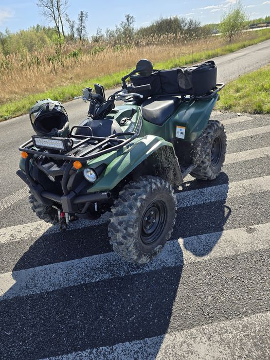 Yamaha Kodiak gryzzli 700 homologacja rejestracja