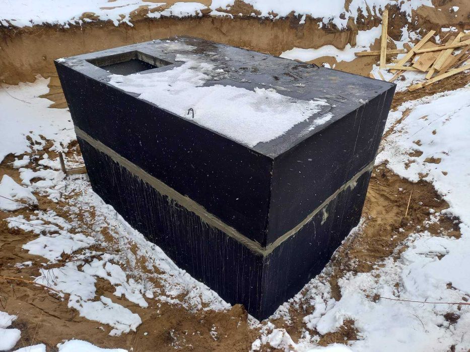 Погріб - Укриття, Льох бетонний модульний водонепроникний, МОНТАЖ