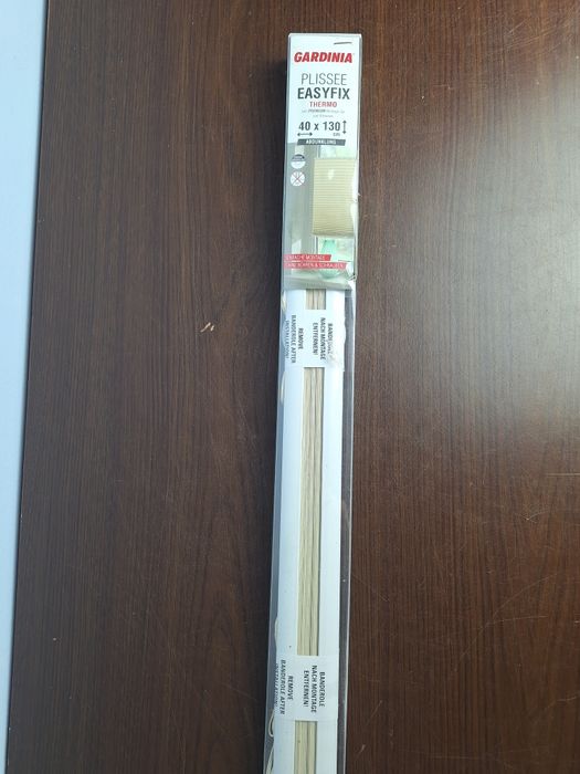 Roleta plisowana Gardinia Easyfix, wymiar 40 × 130 cm,