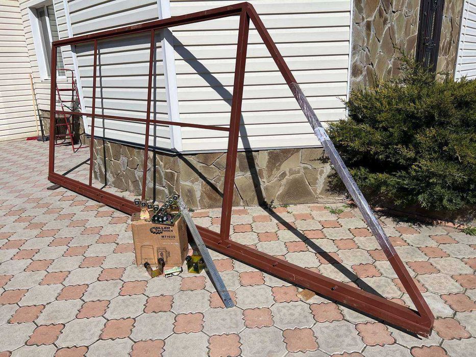 Відкатні/Откатные ворота, WLDR 8 Каркас откатных/відкатних ворот