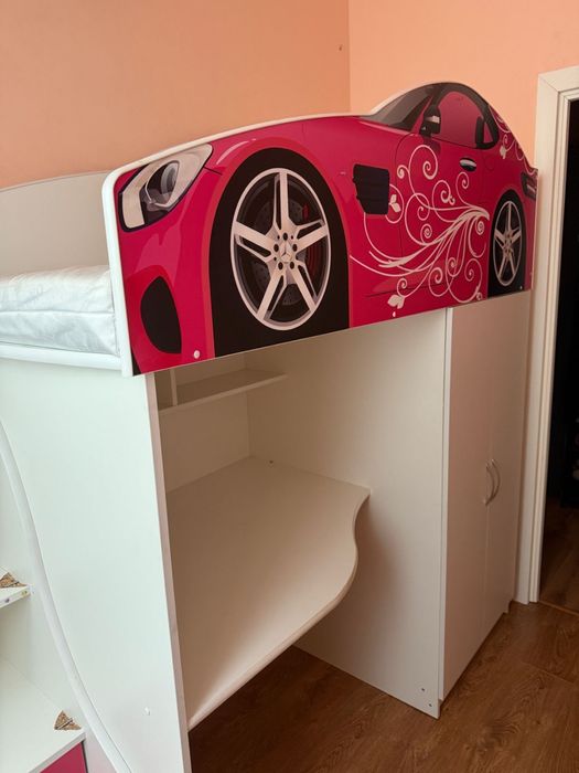 Дитяче 2-х поверхове ліжко