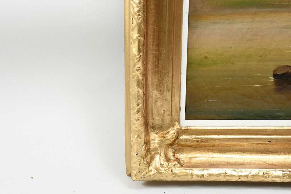 Stary obraz, pejzaż