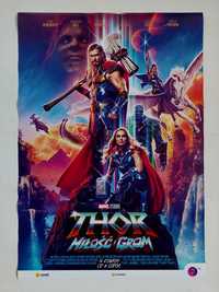 Plakat filmowy oryginalny - Thor Miłość i Grom