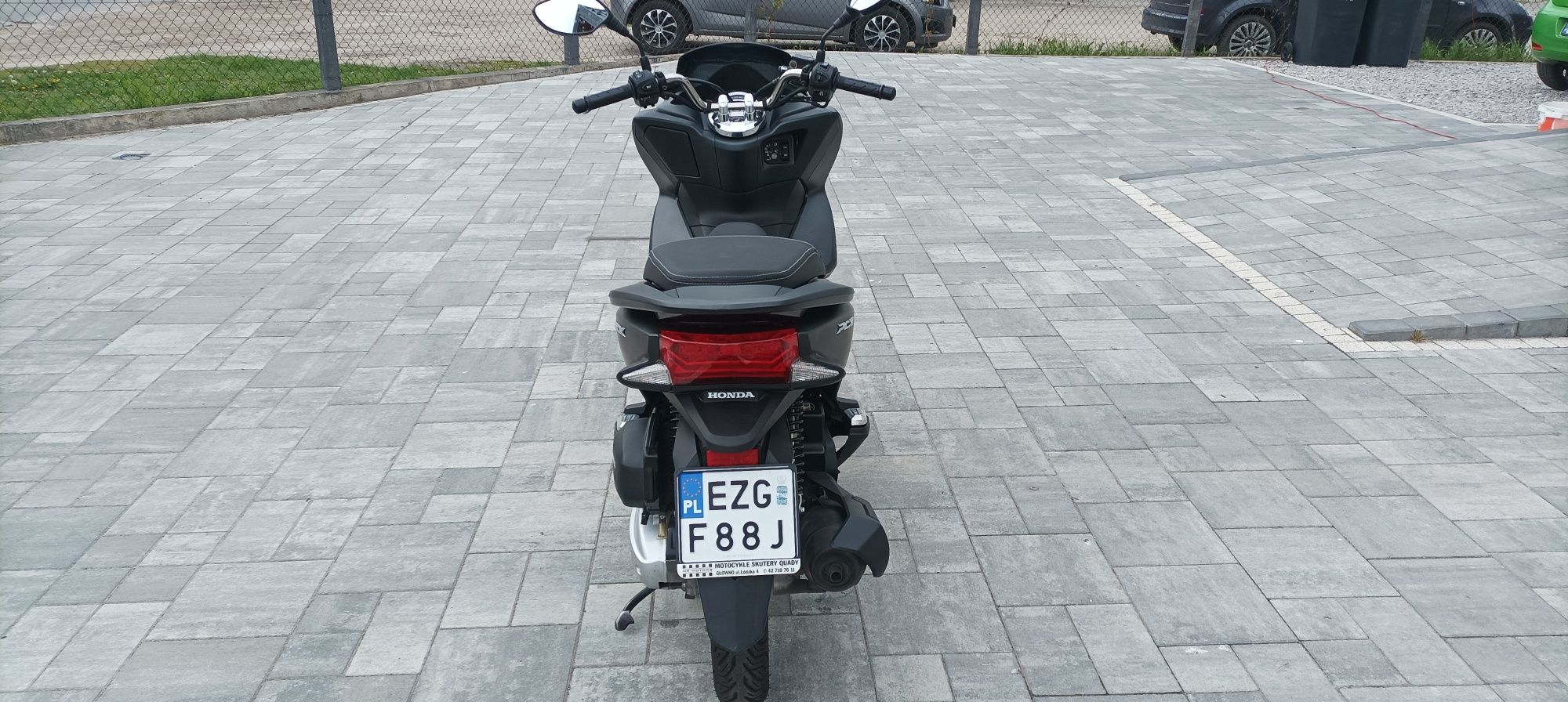 Honda pcx 125 zarejestrowany.