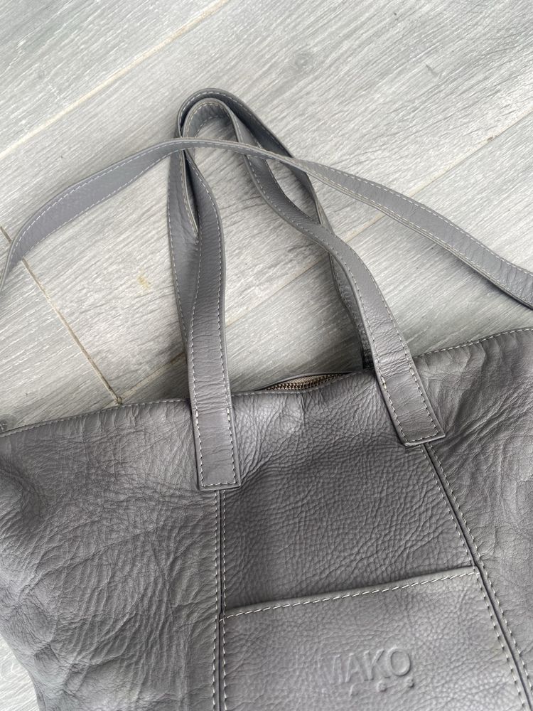 Torba MAKO model Hobo Grande Grey