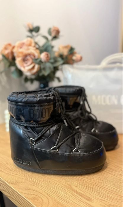 Moon boot sniegowce modne 36-38 czarne
