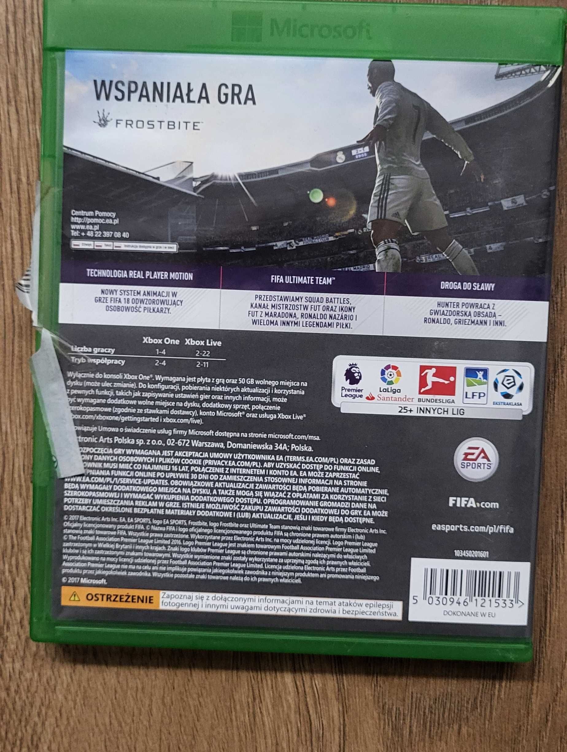 Fifa18 Xbox One S