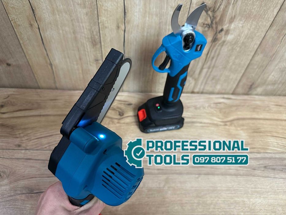 Садовый набор 2/1 Makita Секатор DMT50 + Мини пилка BCS36V Сучкорез 8А