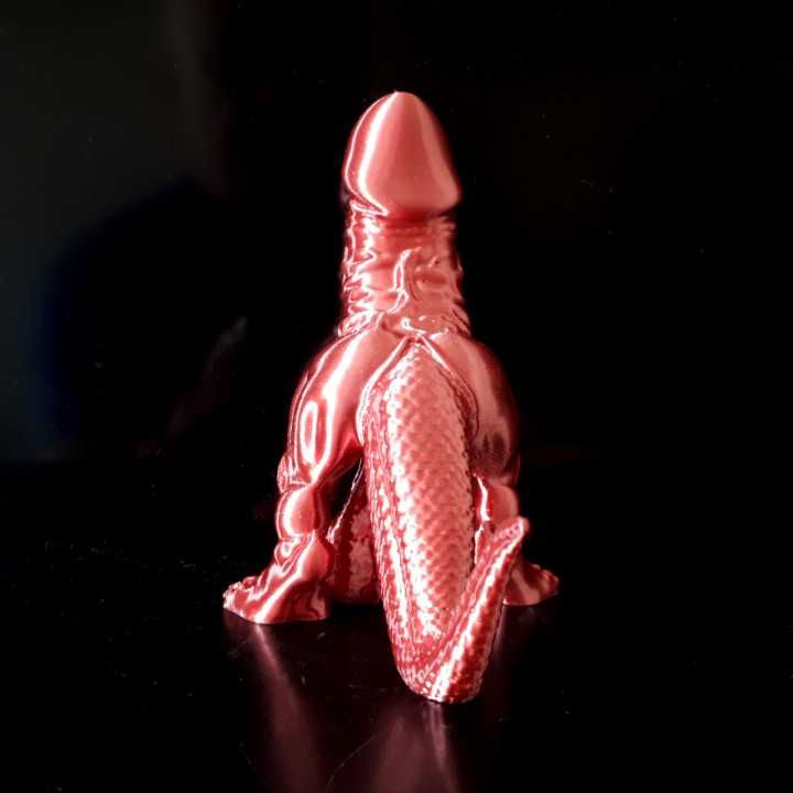 Dinossauro Bípede Peculiar 3D | Presente Divertido Adulto