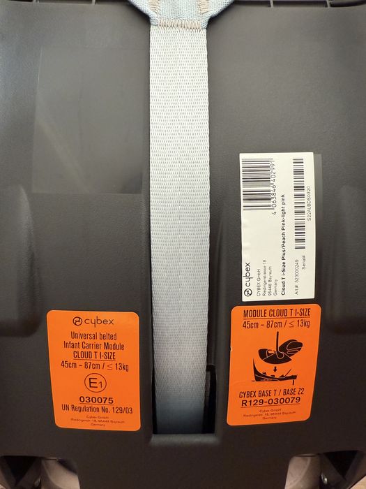 Автокрісло рожеве Cybex Cloud T i-Size Plus