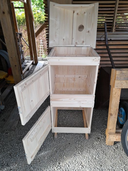 Wędzarnia drewniana 50, 60, 70 cm.