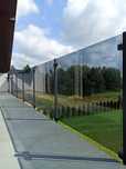 Balustrady szklane malowane proszkowo loft barierka na balkony ocynk