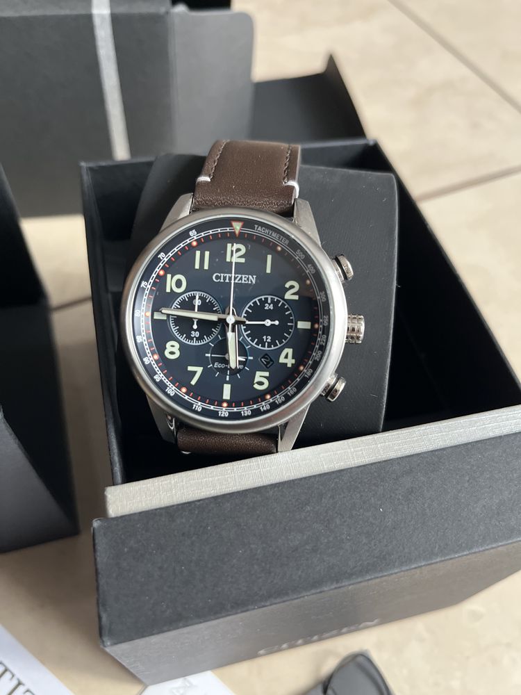 Citizen Eco-drive CA4420-13L skorzany pasek, gwarancja