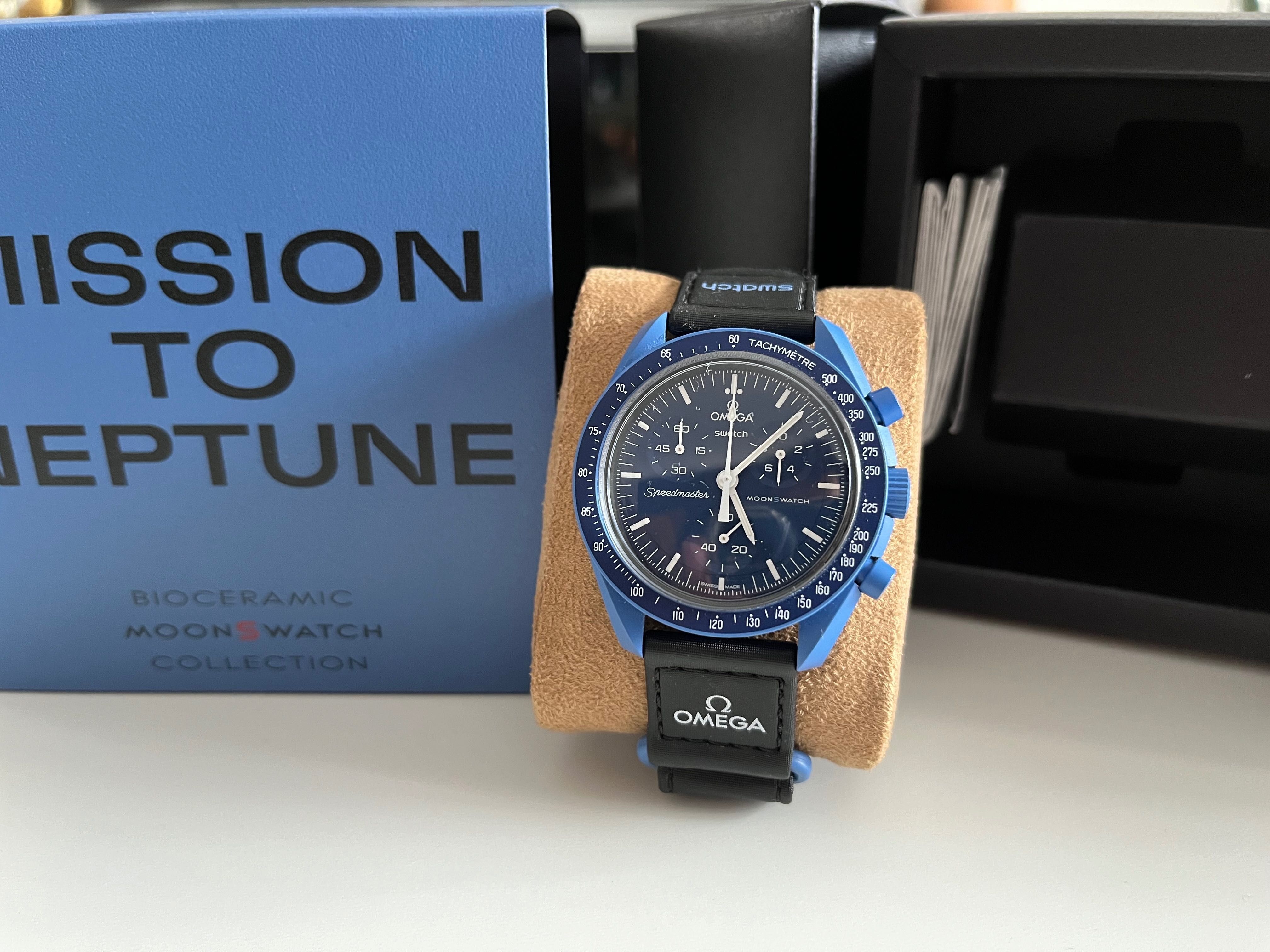 Swatch X Omega Neptune