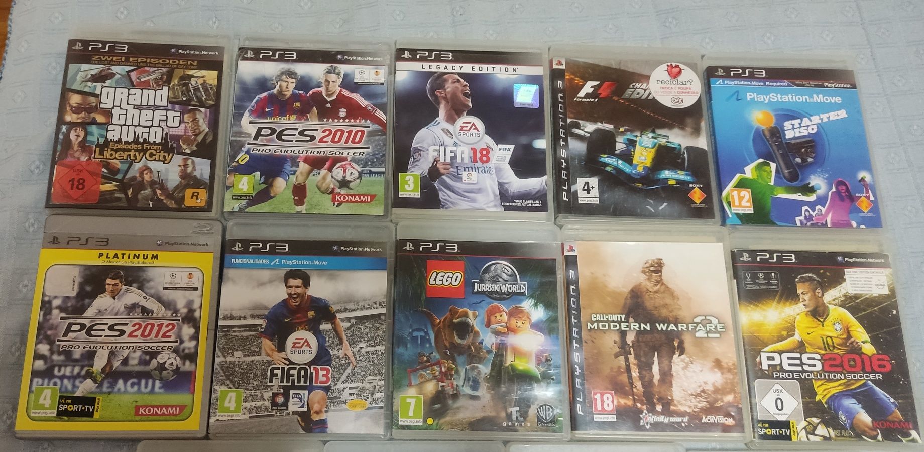 Vendo lote jogos Ps3