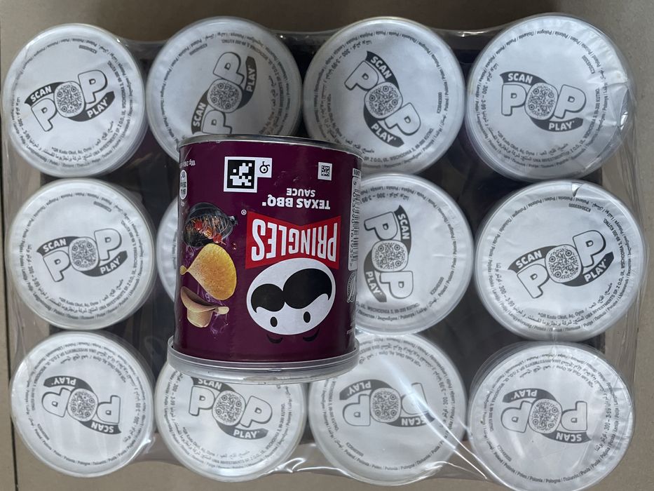 Pringles—- puszka 40 g—12 szt— texas bbq sauce