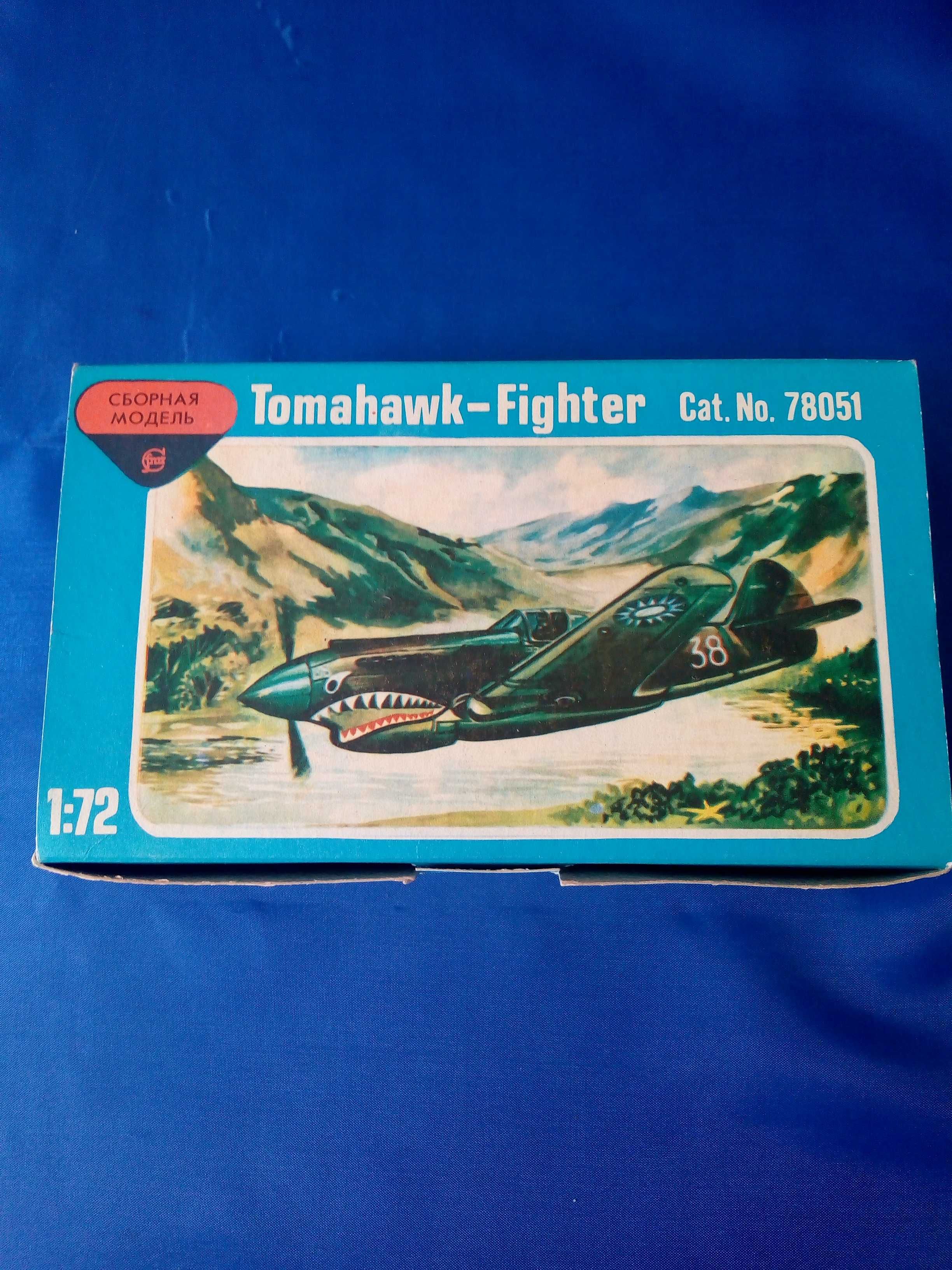 Сборная модель самолёта Tomahawk Fighter