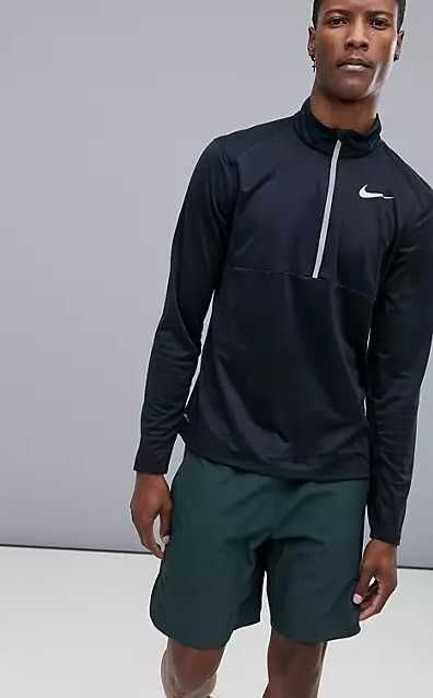 Лонгслив Nike Zip Men's Running Long Sleeve.Оригинал.