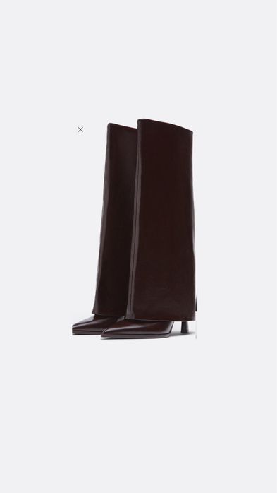 Стильні високі чоботи Stradivarius