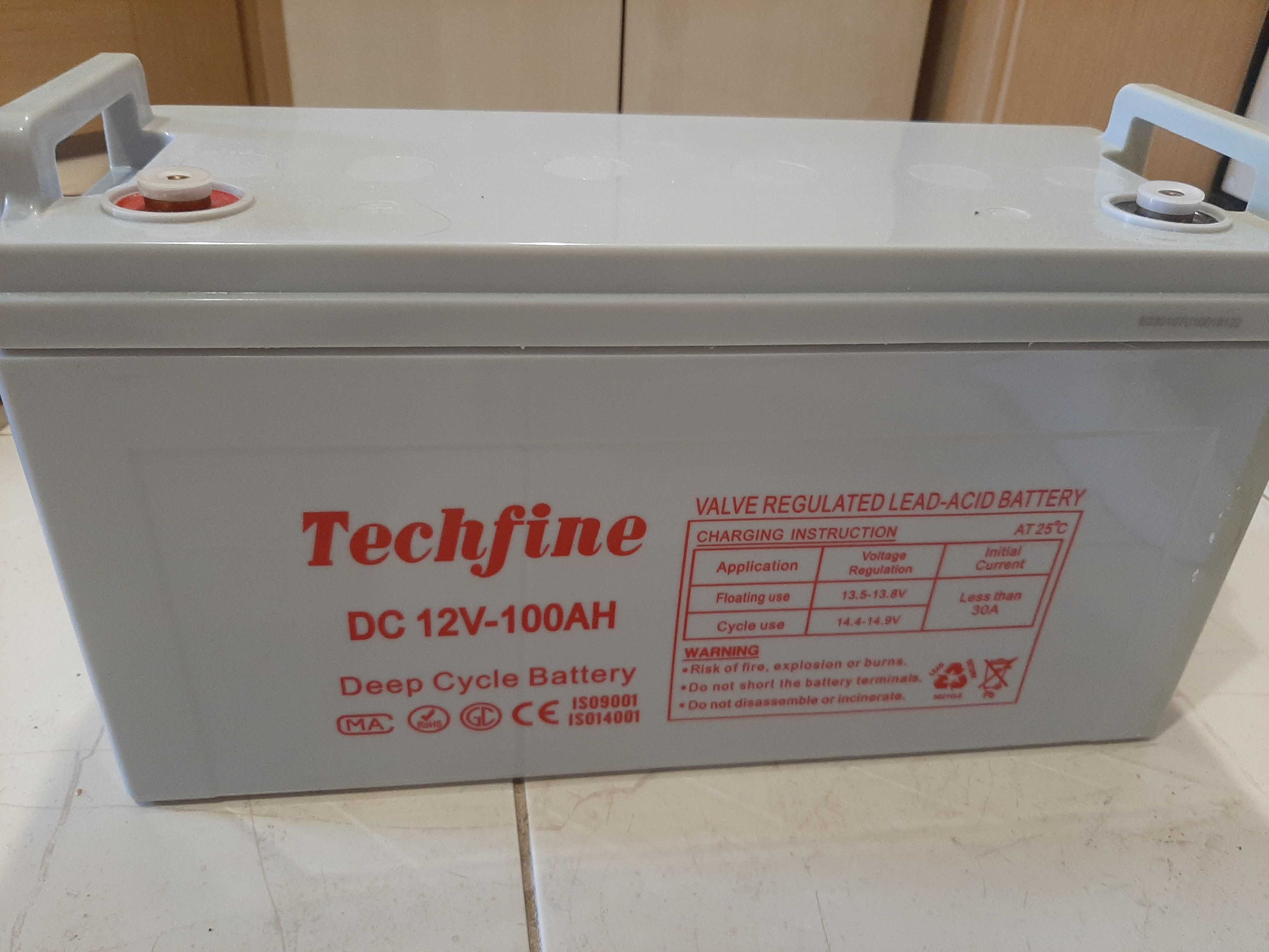 Акумулятор Techfine DC12V 100AH