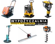 Wypożyczalnia sprzętu budowlanego zagęszczarka, skoczek, wiertnica